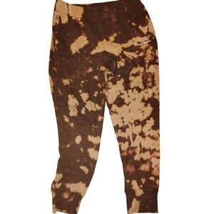 Champion Authentic Athletic Wear Sweatpants Bleached Men's Used Large Size